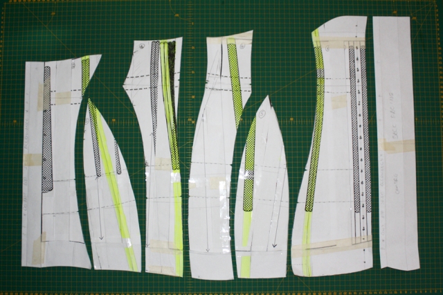 Second attempt at the 1911 longline corset pattern.